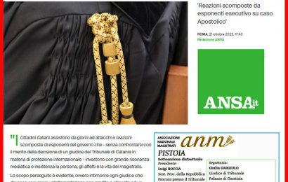 ansa (di vivere). NESSUNO DEVE SENTIRSI INTIMIDITO SE HA DAVVERO LA COSCIENZA PERFETTAMENTE IN PACE CON SÉ STESSO