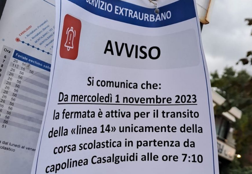 serravalle. AUTOLINEE TOSCANE, PRIMI DISAGI A CASALGUIDI