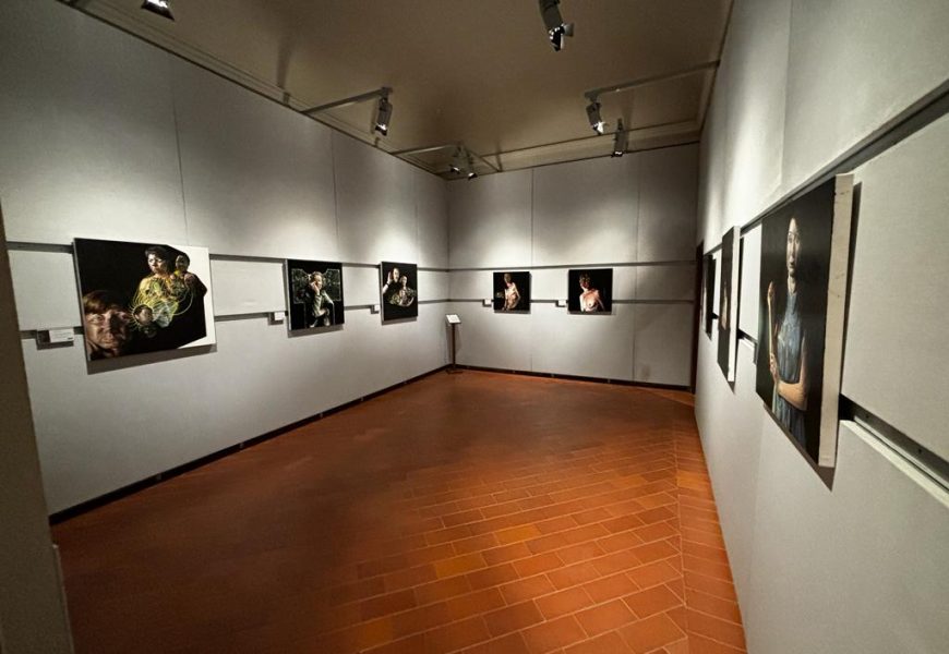 A MONSUMMANO TERME INAUGURATA LA MOSTRA DI GRETA BISANDOLA