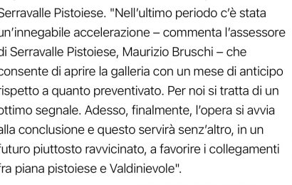 serravalle. GALLERIA, L’AMMINISTRAZIONE È SODDISFATTA? SI È GIÀ DIMENTICATA I DISAGI SUBITI DAI PROPRI CITTADINI?