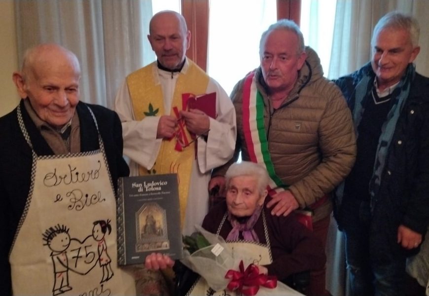 serravalle. 75 ANNI DI MATRIMONIO PER ORTIERO LOTTI E BICE NATALI