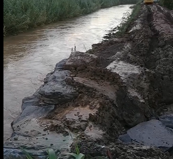 quarrata. LO STELLA ROMPE DI NUOVO GLI ARGINI AL PONTE TORTO