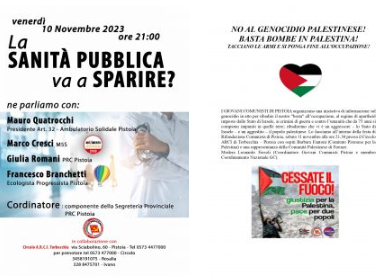 CONTINUA LA FESTA PROVINCIALE DI RIFONDAZIONE COMUNISTA