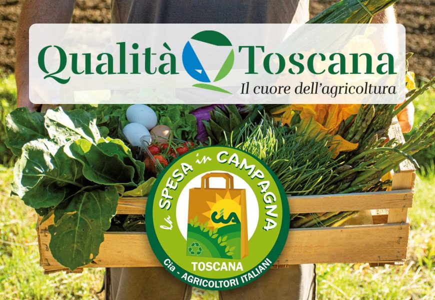 LA CIA TOSCANA RADDOPPIA: DOPO LA SPESA IN CAMPAGNA NASCE IL PORTALE QUALITÀ TOSCANA