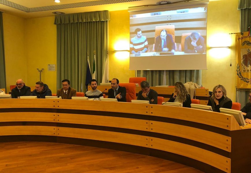 tpl. L’INCONTRO IN PROVINCIA CON L’ASSESSORE REGIONALE ALLE INFRASTRUTTURE BACCELLI