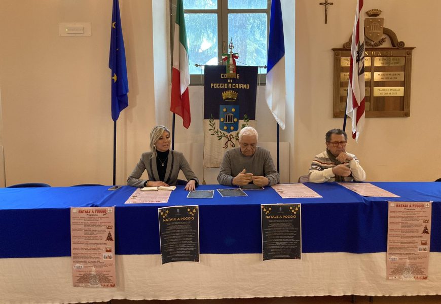 poggio. PRESENTATE LE INIZIATIVE NATALIZIE