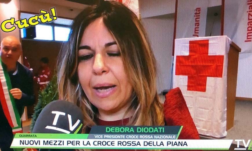 la battutaccia. LA CROCE ROSSA E UN SINDACO-GIULLARE CHE SI AFFACCIA IN TV PER FARE CUCÙ MENTRE STA SGRANANDO UN CROSTINO