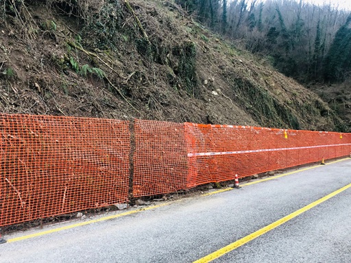 SR325, INTERVENTI DI SOMMA URGENZA PER LA MESSA IN SICUREZZA DEL VERSANTE DI VALLE NEL COMUNE DI CANTAGALLO