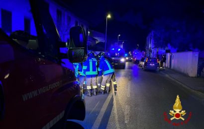 INCIDENTE STRADALE NELLA NOTTE A CAFAGGIO, UNA PERSONA FERITA