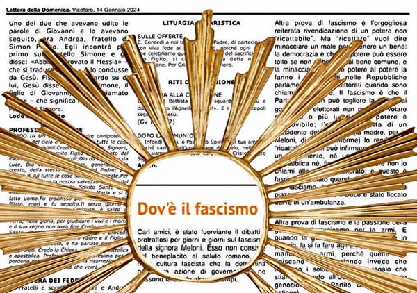 everything I see. A MESSA DI DOMENICA NELLA TRIPARROCCHIA DEL «DOV’È IL FASCISMO»