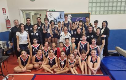 ginnastica. FERRUCCI LIBERTAS, FESTA COLLETTIVA PER LA GARA SOCIALE ANNUALE