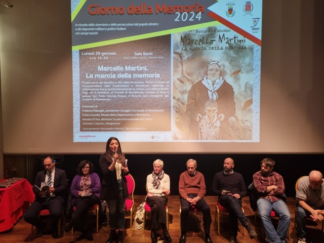 montemurlo. “MARCELLO MARTINI E LA MARCIA DELLA MEMORIA”, IL COMUNE DONA IL FUMETTO A 200 STUDENTI DELLA SCUOLA MEDIA