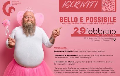 A QUARRATA L’EVENTO “BELLO E POSSIBILE”