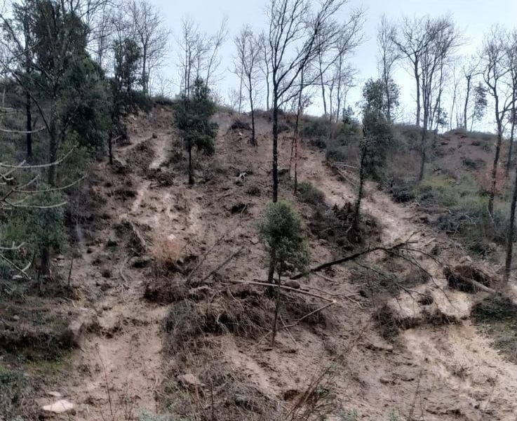 montemurlo. ALLERTA MALTEMPO, PREOCCUPA UNA FRANA SOPRA LA GUALCHIERA. EVACUATE 18 FAMIGLIE, IL TEATRO E IL CENTRO SPORTIVO IL CARBONIZZO