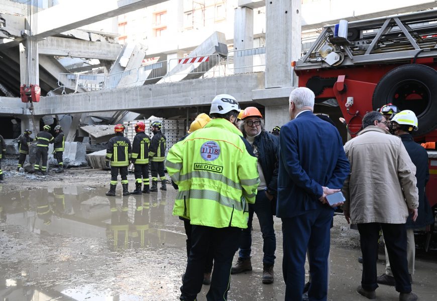 CROLLO CANTIERE, SICUREZZA SUL LAVORO È TEMA CHE DEVE IMPEGNARE TUTTI