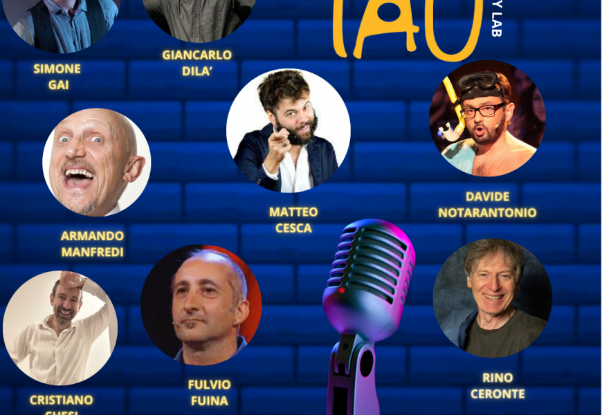 A PISTOIA FA TAPPA IL TAU COMEDY LAB. UNA SERATA DI RISATE GARANTITE