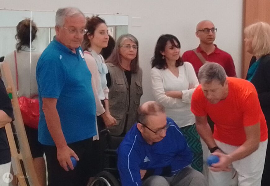 boccia paralimpica. A PRATO LE BOCCE SONO PER TUTTI, SUCCESSO PER LA GIORNATA DI PROMOZIONE