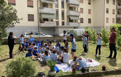 poggio. GLI ALUNNI DEL “SACRO CUORE” IN VISITA ALL’ORTO DIDATTICO