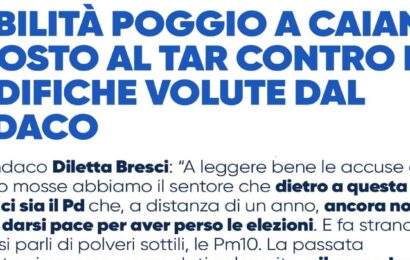 poggio. VIABILITÀ, IL PARTITO DEMOCRATICO SUL RICORSO AL TAR