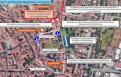 asfaltature. DA DOMANI 17 GIUGNO AL VIA I LAVORI IN VIA PORTA SAN MARCO