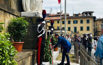 78° ANNIVERSARIO DELLA FESTA DELLA REPUBBLICA. LA CELEBRAZIONE IN PIAZZA DELLE CARCERI A PRATO