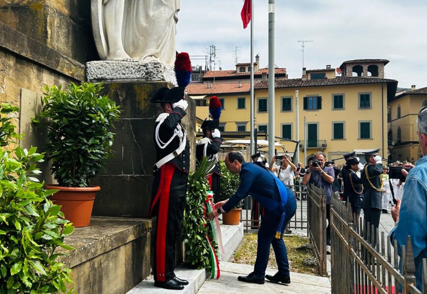 78° ANNIVERSARIO DELLA FESTA DELLA REPUBBLICA. LA CELEBRAZIONE IN PIAZZA DELLE CARCERI A PRATO