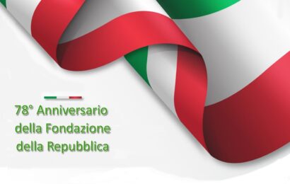 A PISTOIA SI CELEBRA IL 78ESIMO ANNIVERSARIO DELLA FONDAZIONE DELLA REPUBBLICA ITALIANA