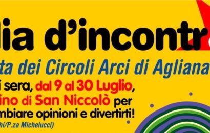 agliana. AL VIA “VOGLIA D’INCONTR’ARCI”