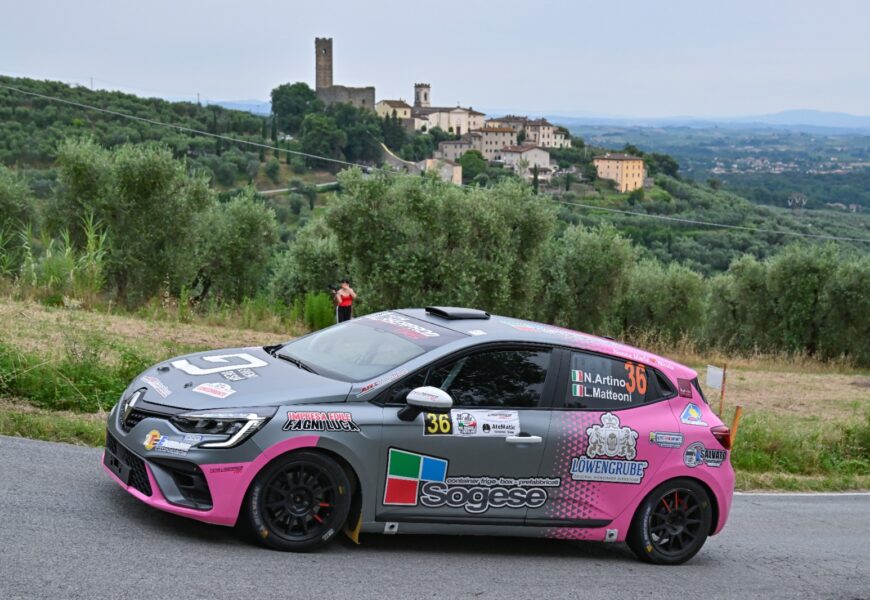 ART MOTORSPORT 2.0 VINCE LA COPPA SCUDERIE AL RALLY VALDINIEVOLE E MONTALBANO