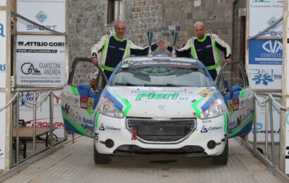 LASERPROM 015 A DUE PUNTE AL RALLY INTERNAZIONALE CASENTINO: LEONARDO SANTONI DEBUTTA SULLA PEUGEOT 208 RALLY4