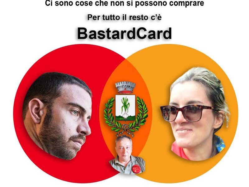 moneta elettronica. AGLIANA, CON I POLITICI CHE SI RITROVA, È LA CENTRALE MONDIALE DELLA PIÙ FAMOSA CARTA DI CREDITO COMPRATUTTO