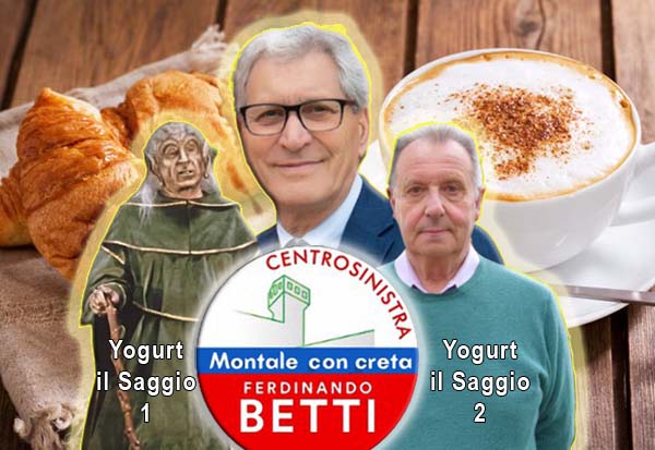 la nuova politica. COLAZIONE, OR L’OFFRE IL BETTI A COMPAGNI ED AMICHETTI