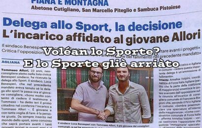 la battutaccia. AGLIANA SPORTE & BORSE. OVVERO: TANTO RUMORE PER UNA DELEGA