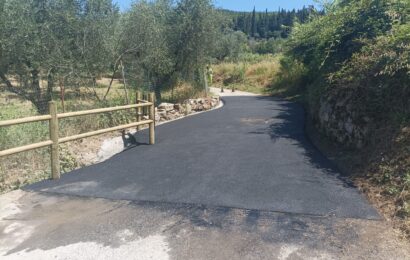 montemurlo. VIA DI CICIGNANO, RIPRISTINATO IL TRATTO DI STRADA CHE AVEVA CEDUTO