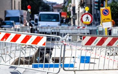 CHIUDE UN TRATTO DI VIA FIRENZE PER INTERVENTI DI RIQUALIFICAZIONE, ECCO I DIVIETI E I PERCORSI ALTERNATIVI