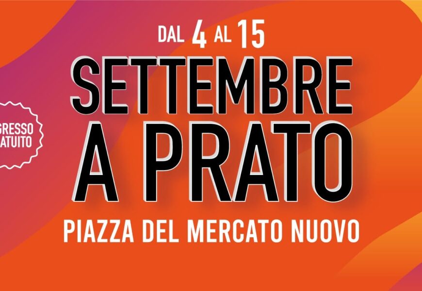 settembre a prato. SUL PALCO TORNA CRISTINA D’AVENA. ANNUNCIATI ANCHE GLI SHOW DI ALEX NERI DAL TENAX E DE LA COMBRICCOLA DEL BLASCO