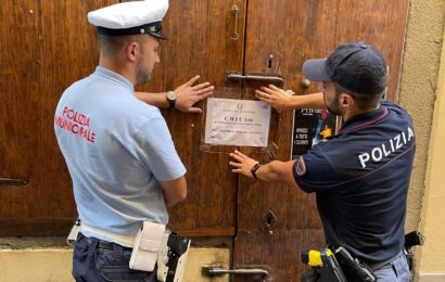 ALCOLICI AI MINORENNI, CHIUSO PER CINQUE GIORNI NOTO LOCALE DELLA MOVIDA PISTOIESE