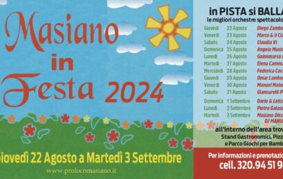 “MASIANO IN FESTA 2024”, LE MODIFICHE ALLA VIABILITÀ