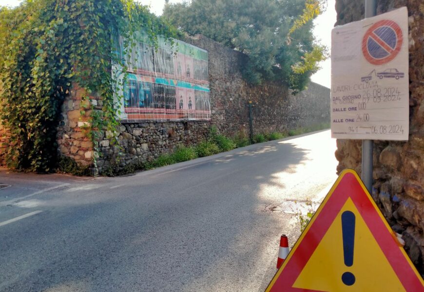 ciclovia del sole. PROSEGUONO I LAVORI. DA LUNEDÌ CHIUSO IL TRATTO DI VIA DELLE MURA URBANE DA PIAZZA TREVISO A VIA DELLE LOGGE