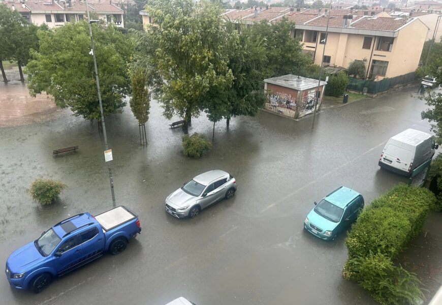 poggio. STRADE INVASE DALL’ACQUA. IL COC RESTERÀ APERTO TUTTA LA NOTTE