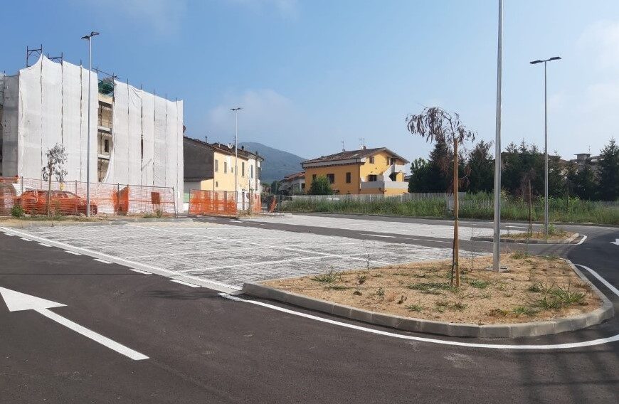 pieve a nievole. INAUGURATO IL NUOVO PARCHEGGIO DI VIA GIUSTI