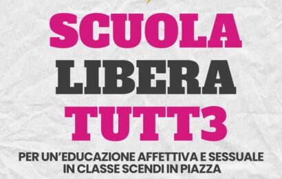 PISTOIA SCENDE IN PIAZZA CONTRO LA RISOLUZIONE ANTI-GENDER DEL LEGHISTA SASSO