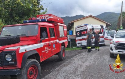 DUPLICE INTERVENTO DEI VIGILI DEL FUOCO IN VALLATA