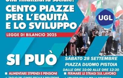 IN PIAZZA DEL DUOMO LA MOBILITAZIONE DELL’UGL