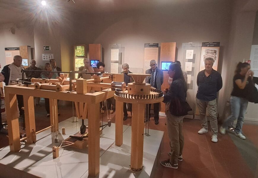 120 ANNI DI BANCA ALTA TOSCANA, VISITA AL MUSEO LEONARDIANO PER I SOCI