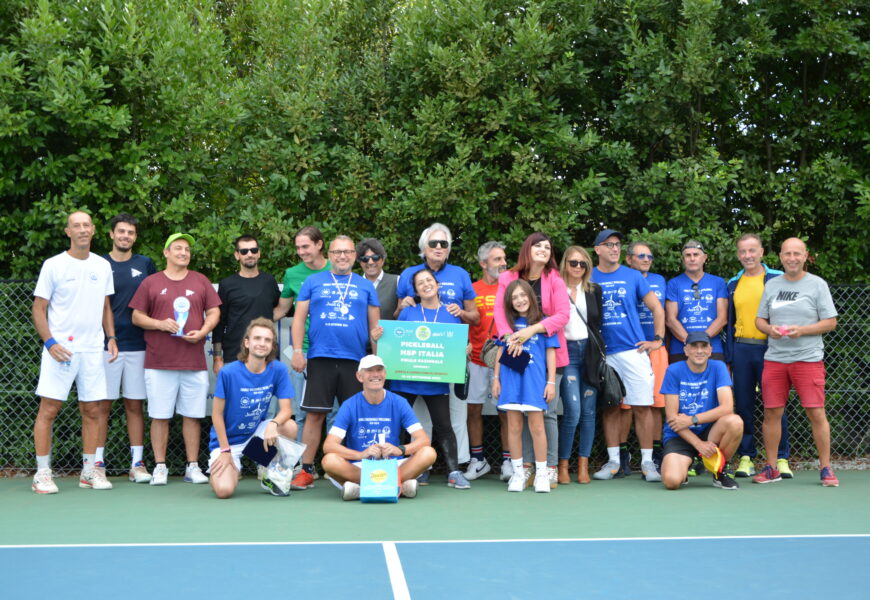 CAMPIONATO PICKLEBALL: PRIMA EDIZIONE NAZIONALE, GRANDE SUCCESSO IN TOSCANA