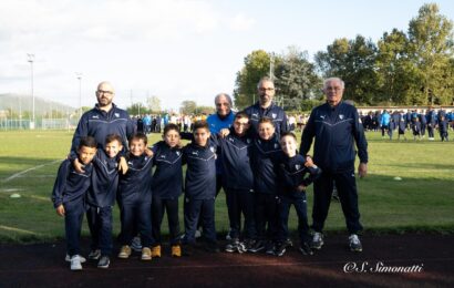 GALCIANESE IN FESTA PER LA PRESENTAZIONE DI TUTTE LE SQUADRE BIANCOAZZURRE