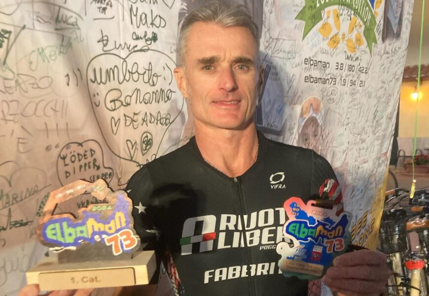 triathlon. ELBAMAN 73, ANCORA UN SUCCESSO PER FABIO FABBRI