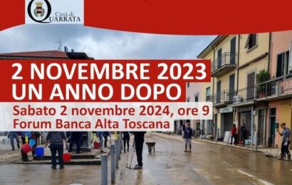 quarrata. NOVEMBRE 2023: UN ANNO DOPO