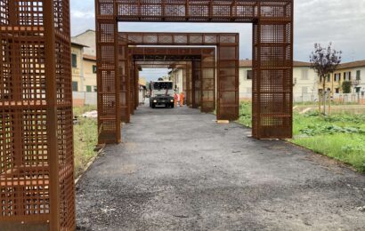 poggio. PIAZZA XX SETTEMBRE, RIPARTONO I LAVORI